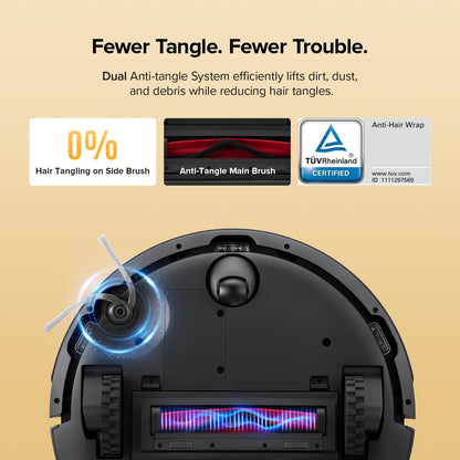 roborock Q7 M5 Robot Vacuum and Mop Combo, 10,000Pa HyperForce Suction, Robotic Vacuum Cleaner