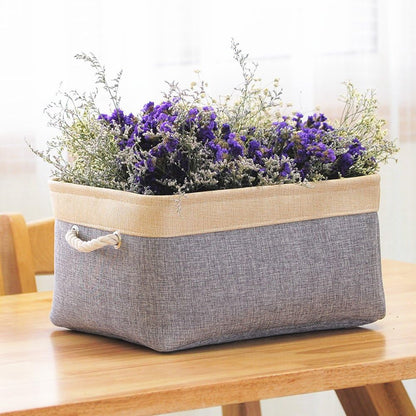 TheWarmHome Storage Basket - 15.7L×11.8W×8.3H 1 Pack Large Baskets for Organizing Shelves, Storage