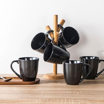 vicrays Coffee Mug Set, 12 Ounce, Ceramic Mug for Men, Women, Unique Glazed Mugs with Handle for