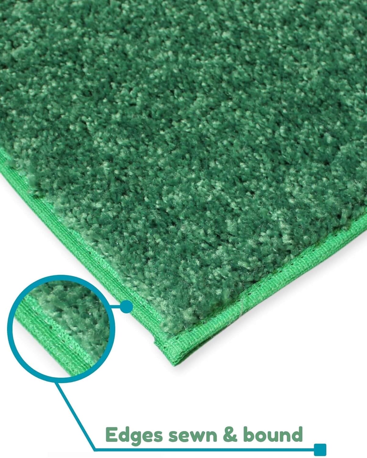 KOECKRITZ Soft and Colorful Kids Classroom Area Rugs (Passes Flammability Pill Test) Many Sizes and