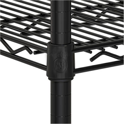 Seville Classics UltraDurable Heavy Duty NSF Solid Steel Wire Rack Storage Unit, Organizer for