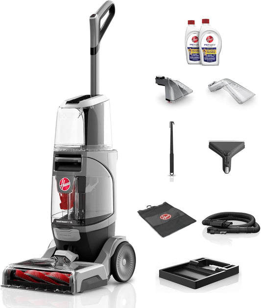 Hoover SmartWash Pet XL Upright Carpet Cleaner Machine for Carpet and Upholstery, Automatic Deep