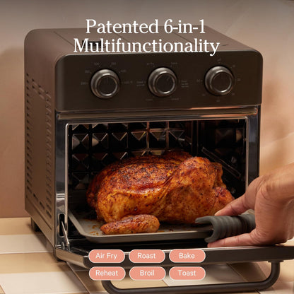 Our Place Wonder Oven | 6-in-1 Air Fryer & Toaster Oven with Steam Infusion | Compact, Countertop