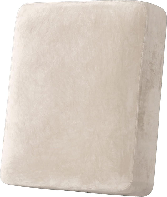 H.VERSAILTEX Velvet Stretch Couch Cushion Cover Plush Cushion Slipcover for Chair Cushion Furniture