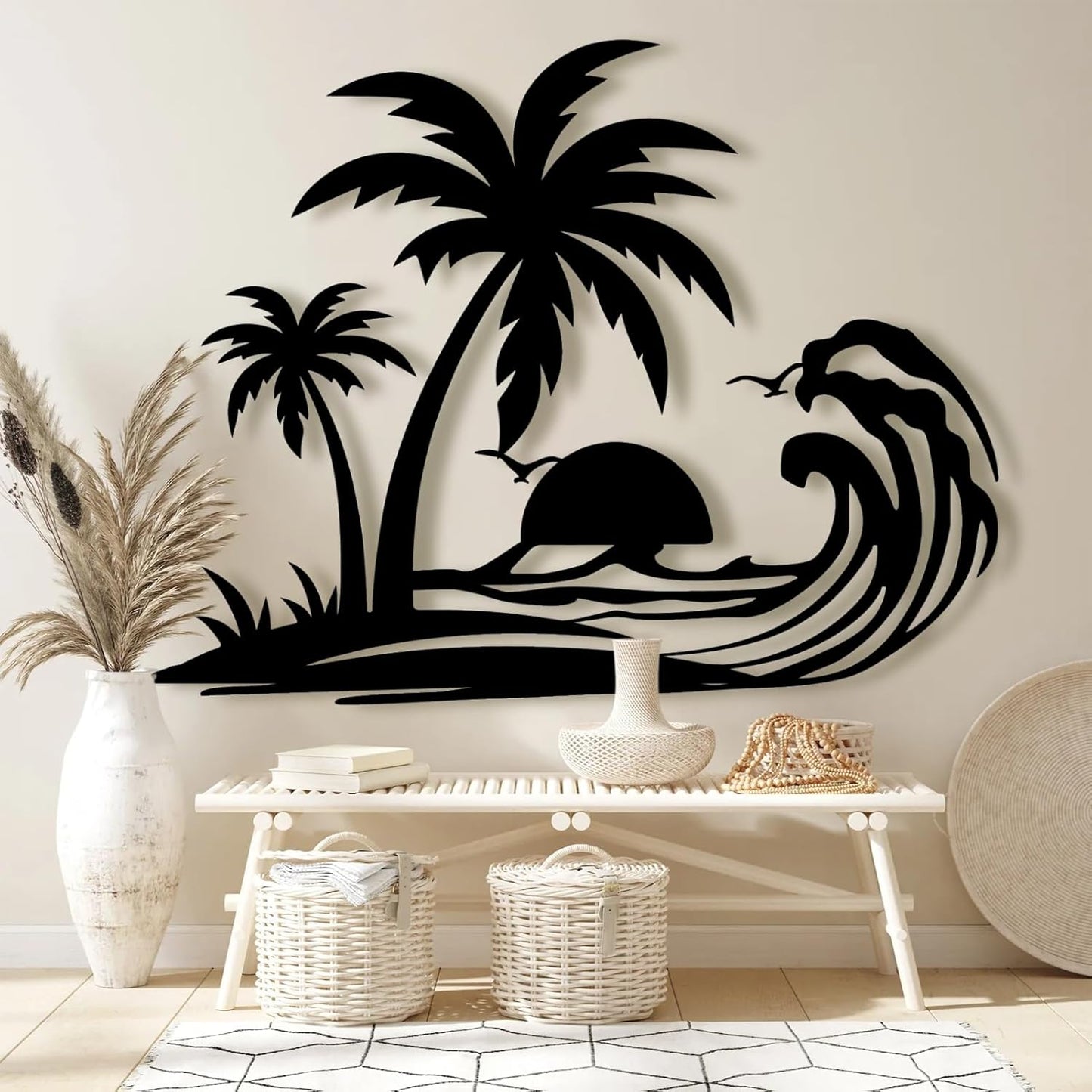 Palm Tree Metal Wall Decor,Palm Tree Metal Wall Art,Metal Palm Tree,Metal Palm Tree Wall