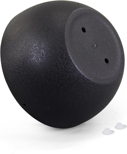 10 inch Hanging Planters for Indoor Outdoor Plants, 2 Pack Hanging Flower Pots with Drainage Holes