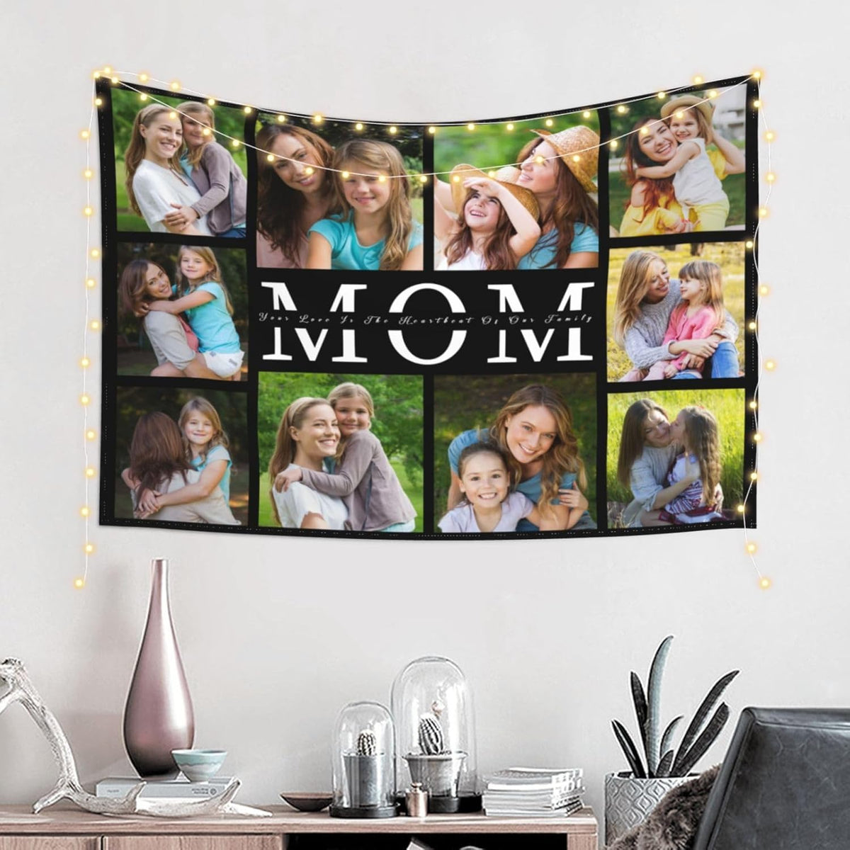 Custom Tapestry For Wall Bedroom Custom Backdrop Personalized Image Text Photo Customized Funny