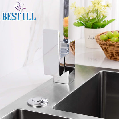 BESTILL Garbage Disposal Air Switch Kit - UL Listed, Cordless Sink Top Switch Button for Waste