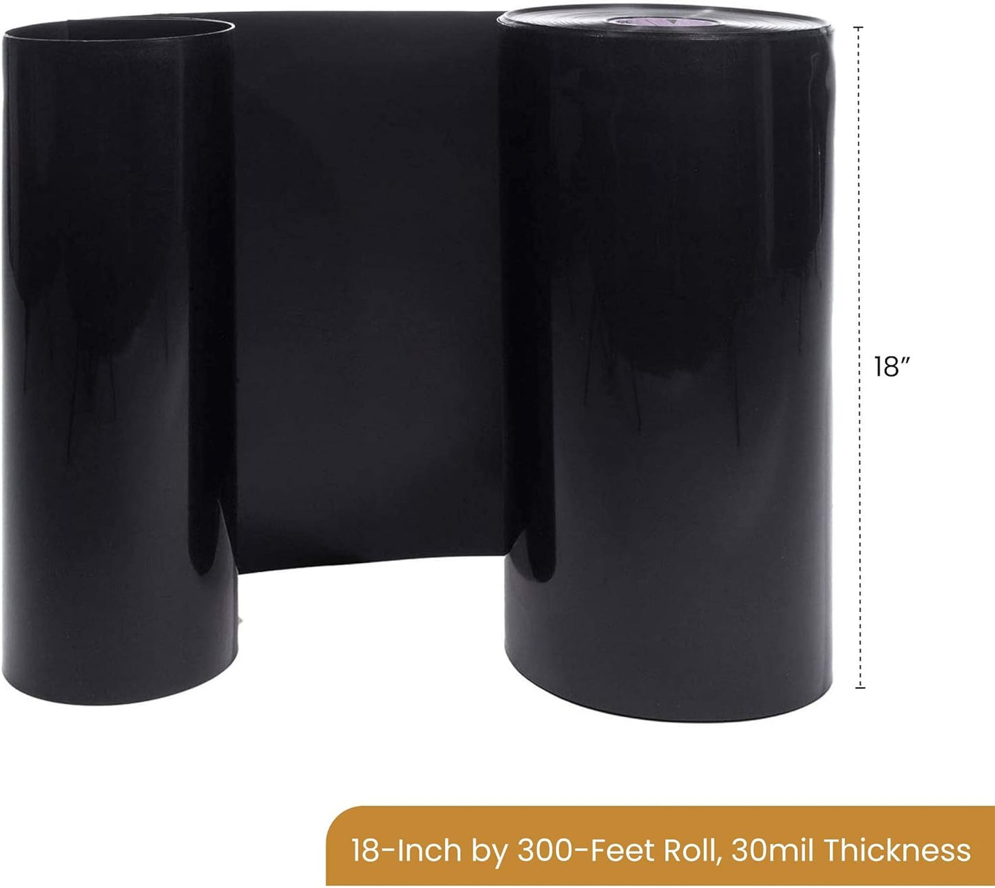 DeepRoot Water Barrier, Versatile Bamboo Barrier, Easy-to-Install Garden Barrier for Landscaping
