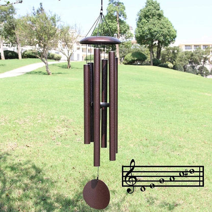 ASTARIN Outdoor Wind Chimes, 45 in Memorial Chimes with 6 Heavy Tubes, Large Deep Tone for Garden