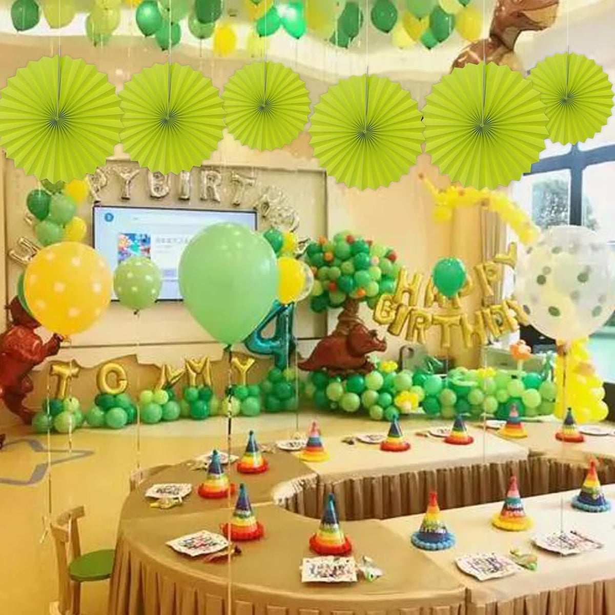 Green Graduation Party Decor,Tropical Party Decorations,Emerald Green Party Decorations,Hawaiian