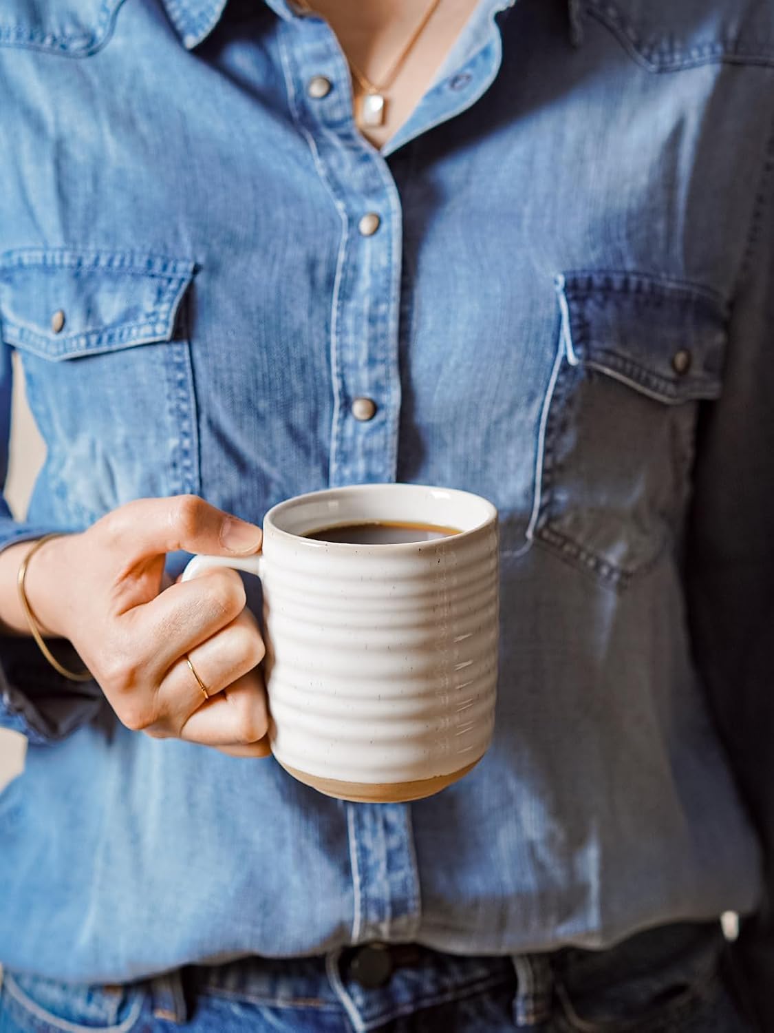 LE TAUCI Coffee Mugs 12 oz, Ceramic Mug Set, Housewarming Wedding Present, Coffee Cups for Latte