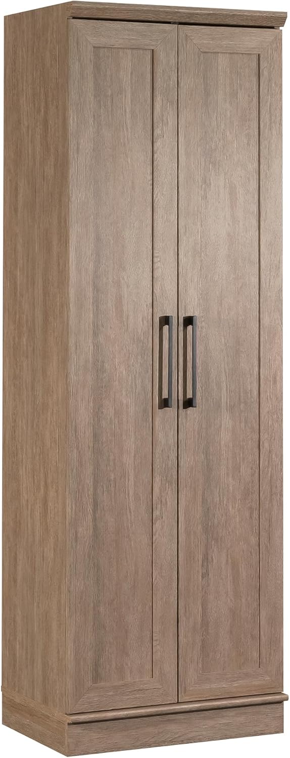 HomePlus Kitchen Pantry Storage Cabinet with Adjustable Shelves, Laundry Bathroom Storage Cabinet