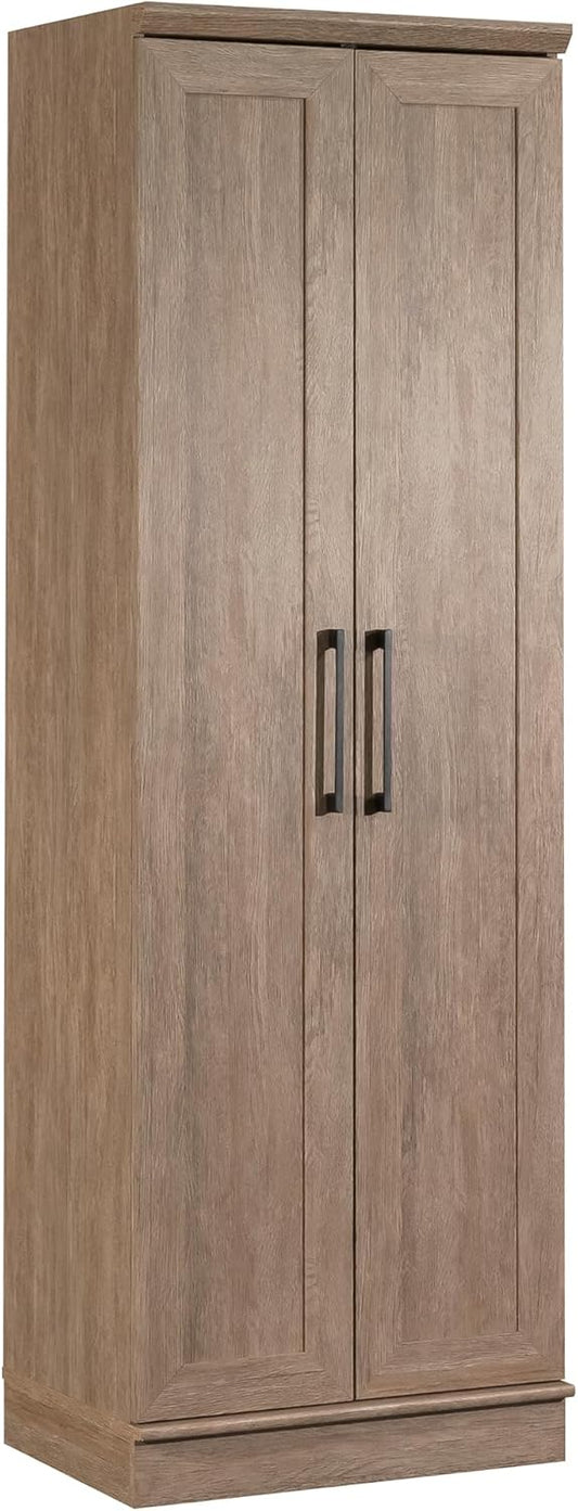 HomePlus Kitchen Pantry Storage Cabinet with Adjustable Shelves, Laundry Bathroom Storage Cabinet