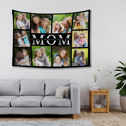 Custom Tapestry For Wall Bedroom Custom Backdrop Personalized Image Text Photo Customized Funny