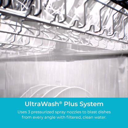 Kenmore 24" Built-in Stainless Steel Tub Dishwasher EasyFlex 3rd, SmartWash, UltraWash Plus