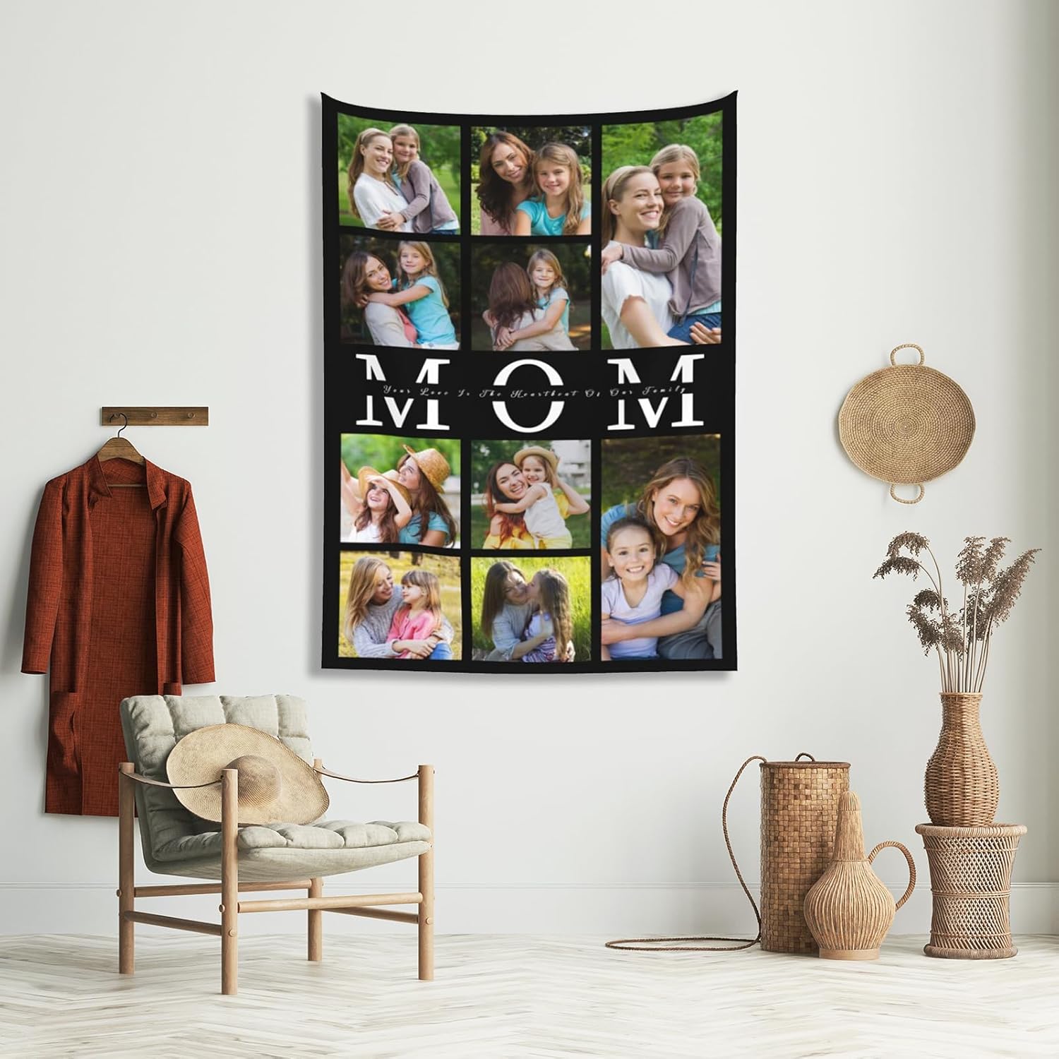 Custom Tapestry For Wall Bedroom Custom Backdrop Personalized Image Text Photo Customized Funny