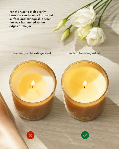96NORTH | Pure Coconut Candle | 100% Natural Soy Wax | One Wick Jar Candle | Natural Fragrance