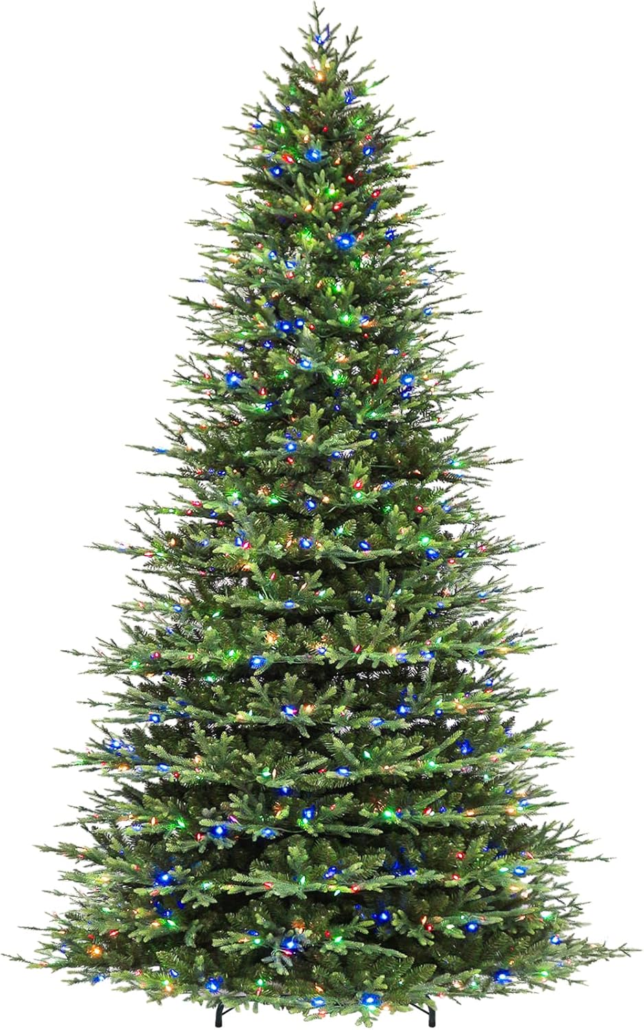 Hykolity 12 ft Prelit Christmas Tree, Artificial Christmas Tree wth 850 Color Changing LED Lights