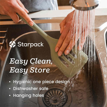 Starpack 'Like a Boss' XL Premium Silicone Cooking Utensils Set (6 Pcs) - Heat Resistant Kitchen