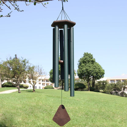 Wind Chimes Outdoor Large Deep Tone,Sympathy Wind Chime Outdoor, Memorial Wind-Chime with 6 Tuned