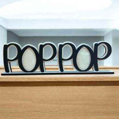 Gift for PopPop, Picture frame for Grandpa, Grandpa picture frame, Pop Pop picture frame, Gift for