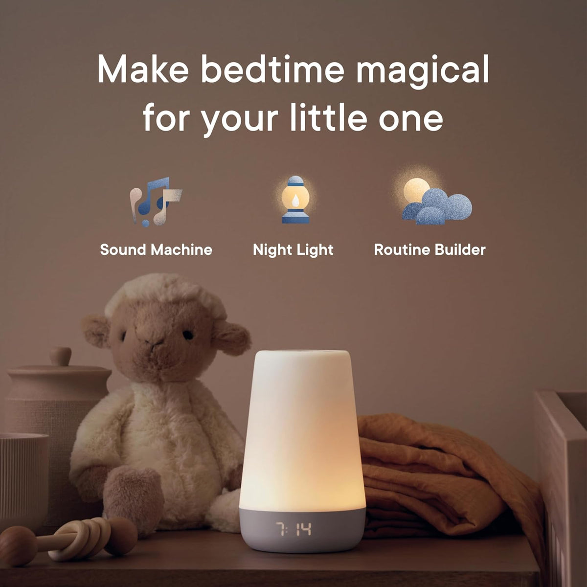 Hatch Baby Sleep Bundle: Home & Travel Sound Machines Includes Rest 2nd Gen and Portable Rest Go
