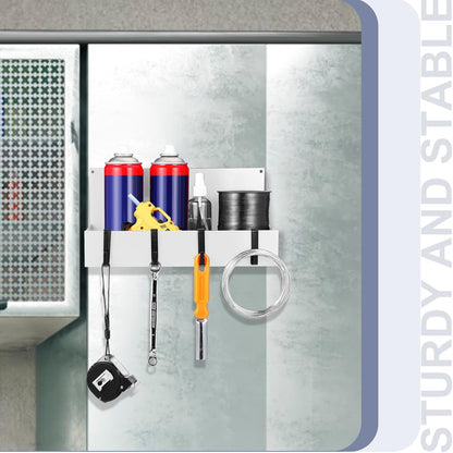 3 Pack Magnet Garage Organizer Magnetic Spice Rack for Refrigerator 20 lb Capacity Shelf Hanging
