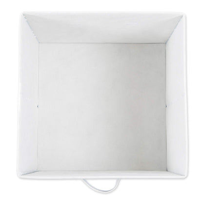 DII Woven Polyester Storage Bin, Polka Dot, French Blue, Small Set of 4