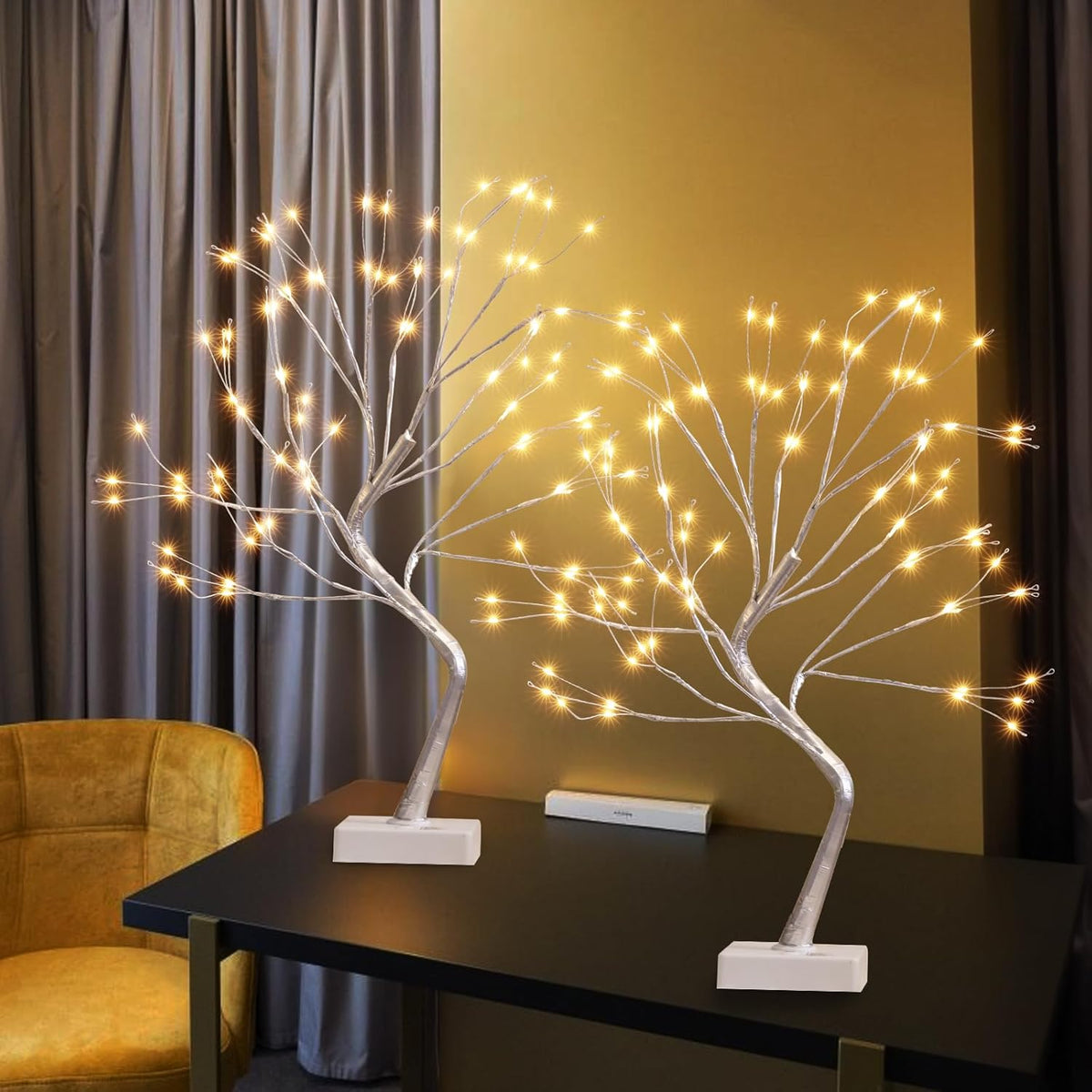 EAMBRITE Fairy Light Tree, 108 Led Light up Trees Decor Indoor, 8 Modes Fairy Light Spirit Tree for