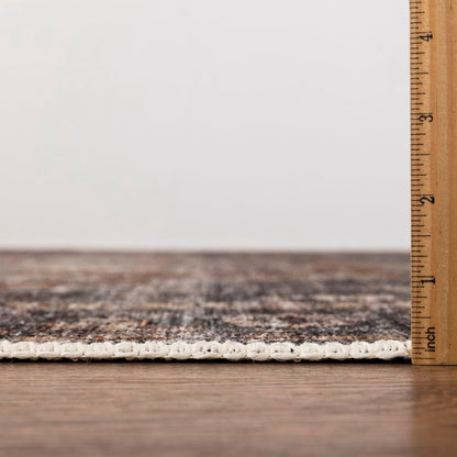 Keen Home Design 10x14 Rug - Machine Washable Area Rug with Non-Slip Backing, Ideal for Living