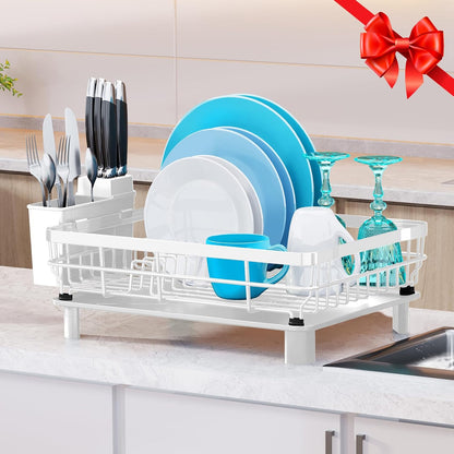 MOUKABAL Dish Drying Rack, Dish Rack, Large Dish Racks for Kitchen Counter, Drying Rack Kitchen