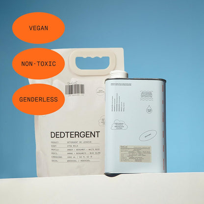 DedCool Liquid Laundry Dedtergent (01 Taunt Refill 64 fl oz) Luxurious Fragrance, Scented, Removes
