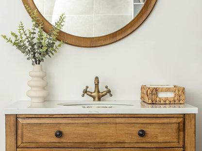 StorageWorks Water Hyacinth Baskets, Small Wicker Baskets for Organizing in Kitchen and Bathroom