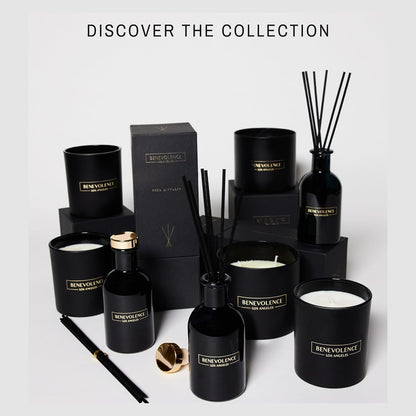 Benevolence LA 3 Wick Candle, Bergamot & Jasmine Large Scented Candle | Soy Candles | Gifts for