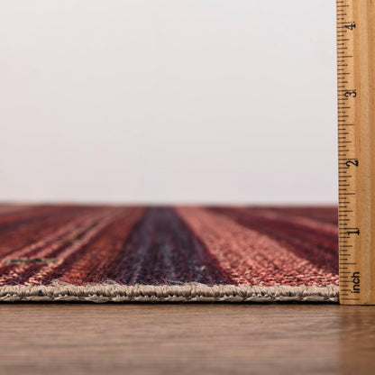 Keen Home Design 10x14 Rug - Machine Washable Area Rug with Non-Slip Backing, Ideal for Living