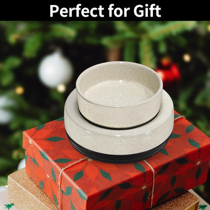 Wax Melts Warmer, Ceramic Candle Melter Melting Wax 3-in-1 Oil Burner Electric Fits Yankee Large