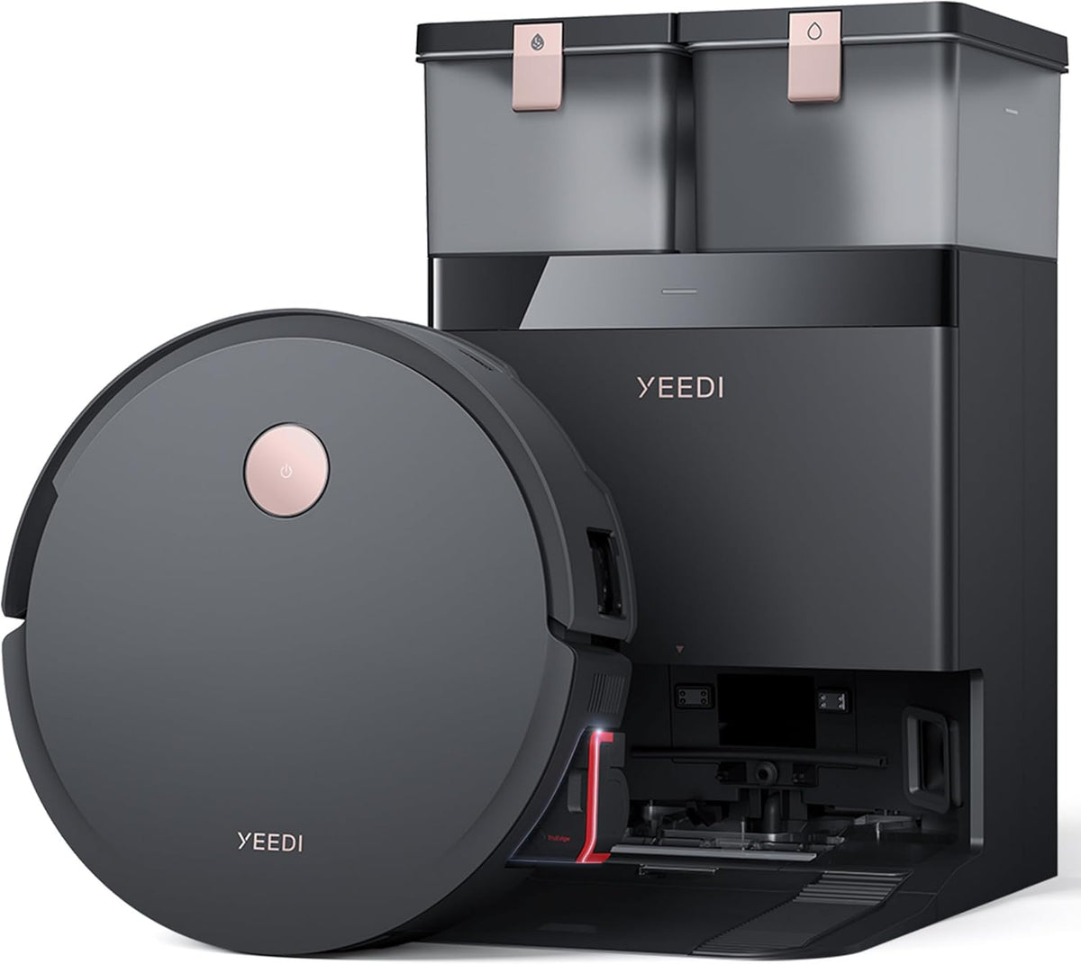 Yeedi S14 Plus Robot Vacuum and Mop, 18,000Pa Suction, OZMO Roller Mopping, ZeroTangle 2.0, TruEdge