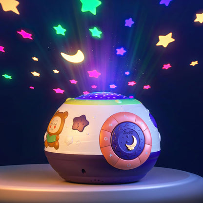 TUMAMA Baby Toy Gifts for Newborn, Toddlers Night Light Star Projector, Baby Sleep Soother Sound