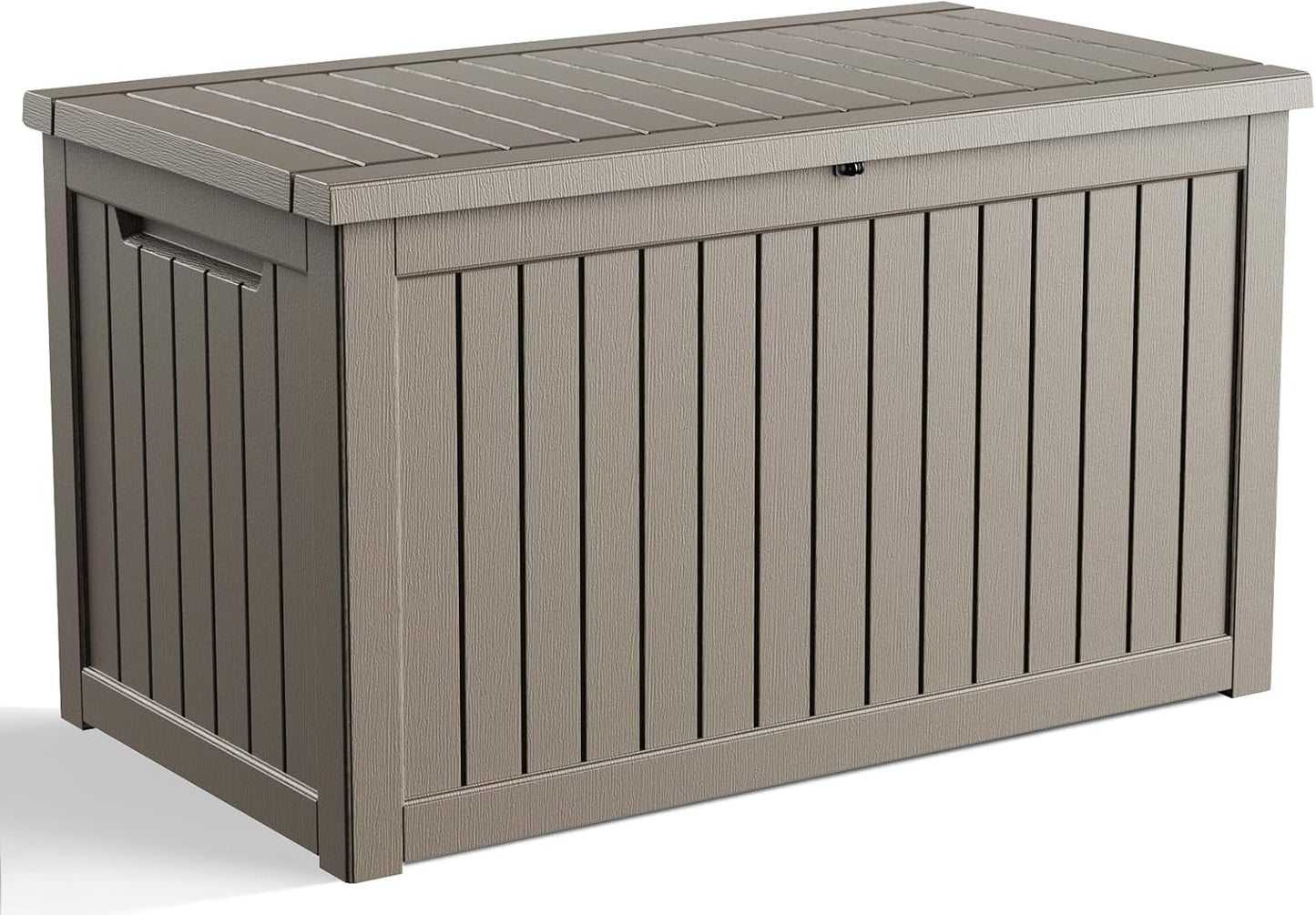 230 Gallon Outdoor Deck Box,Storage Lockable Waterproof Patio Furniture,Garden Tools,Cushions,Pool