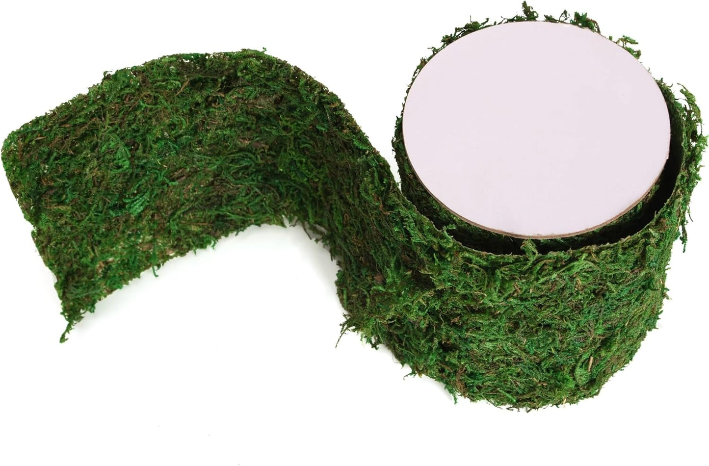 Moss Roll, Dried Moss for Crafts, Moss Table Runner for Fairy Gardens, Wedding Woodland Decor