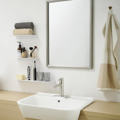 JOOM Metal Floating Shelf - Floating Shelf, Bathroom Shelf, Display Shelves for Wall Storage