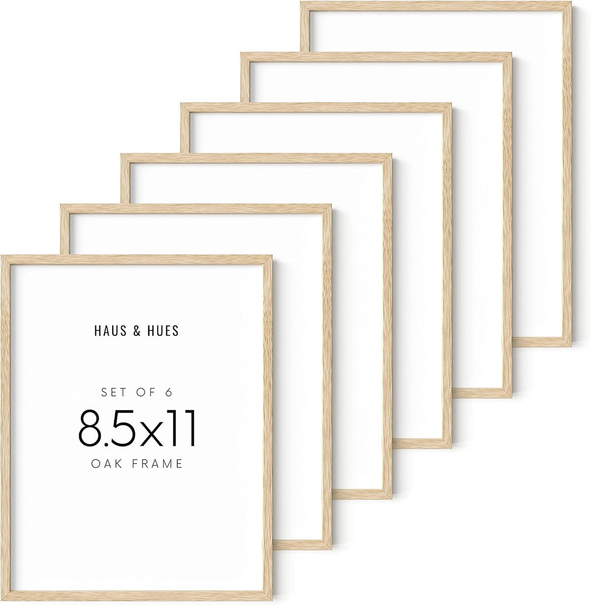 HAUS AND HUES Set of 6 Certificate Frames 8.5 X 11 - diploma frame 8.5 x 11 frame 8.5 x 11 picture