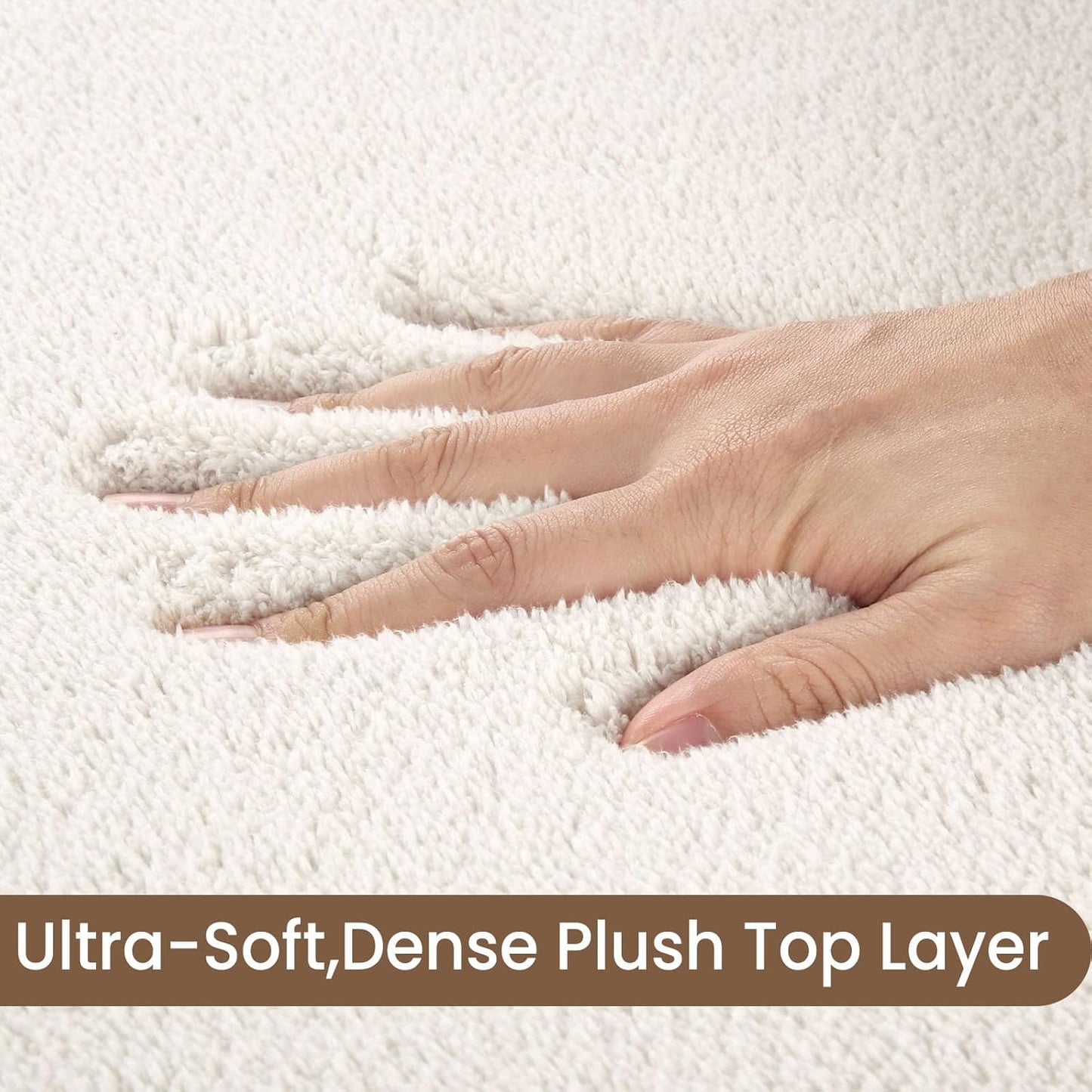 Sour Lemon 8x10 Area Rugs for Living Room, Soft Large Area Rug Fluffy Rugs for Bedroom，Machine