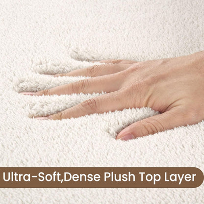 Sour Lemon 8x10 Area Rugs for Living Room, Soft Large Area Rug Fluffy Rugs for Bedroom，Machine