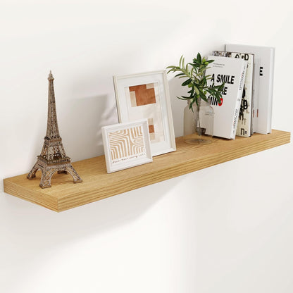 Floating Shelves 48 Inch Long, 48"W x 9"D Wall Shelf Invisible Bracket, 9 Inch Deep Floating Shelf