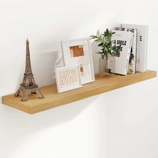 Floating Shelves 48 Inch Long, 48"W x 9"D Wall Shelf Invisible Bracket, 9 Inch Deep Floating Shelf