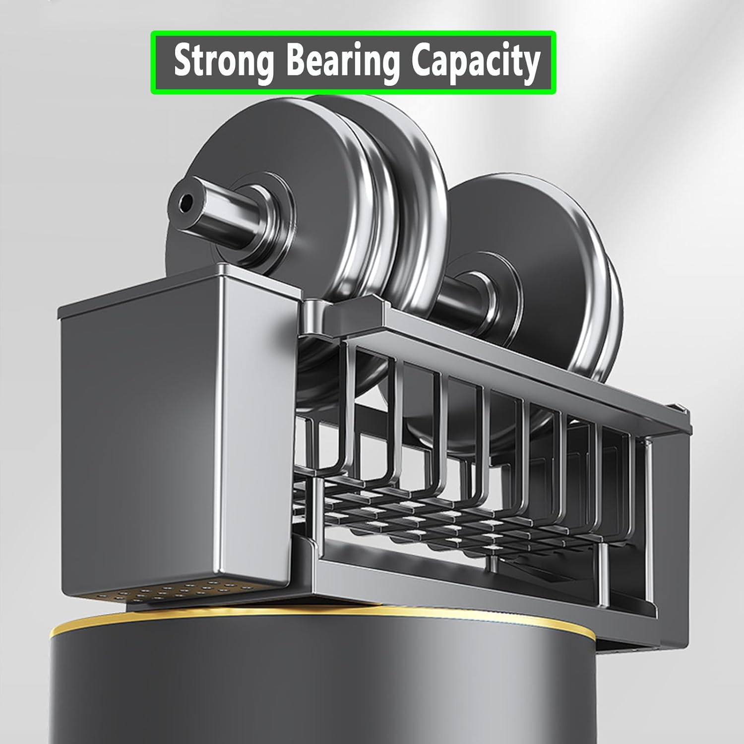 Utensil Holder, 3 Compartments Utensil Drying Rack, Dish Drainer for Kitchen Counter,Kitchen
