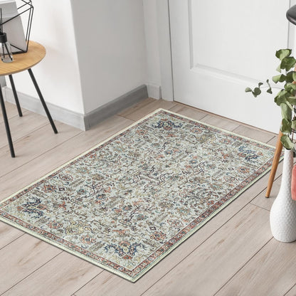 Keen Home Design 2x3 Rug - Machine Washable Entry Rug with Non-Slip Backing, Ideal for Enteryway