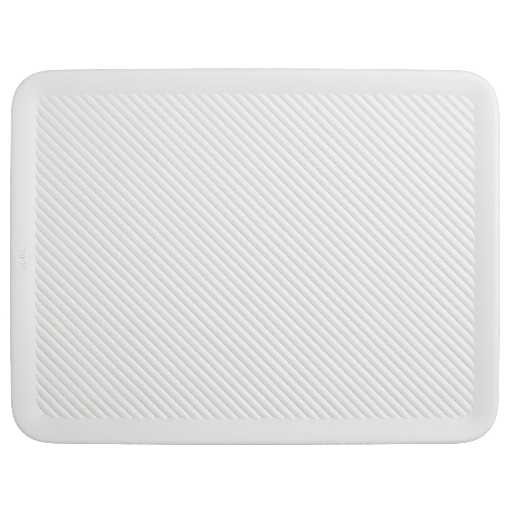Superio Ribbed Collection Lid for Decorative Plastic Basket Open Home Storage Bins Organizer